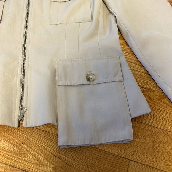 Khaki vintage lined jacket - Picture 4 of 9